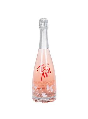 轻奢样板间仿真香槟酒起泡酒柜餐边柜装饰摆件厨房假红酒摄影道具