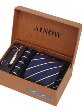 样板房衣帽间男士领带主卧室样板间摆件轻奢软装饰品衣柜陈列道具