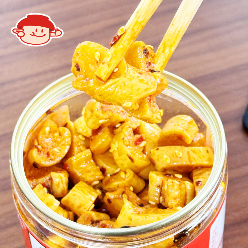 中大红油萝卜丁218g瓶装开胃下饭酱香辣萝卜干罐装即食下饭菜美食,淘宝优惠券,粉丝福利购,淘宝优惠卷