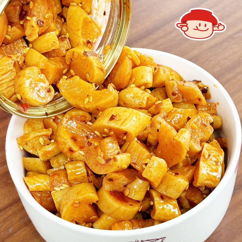 中大红油萝卜丁218g瓶装开胃下饭酱香辣萝卜干罐装即食下饭菜美食,淘宝优惠券,粉丝福利购,淘宝优惠卷