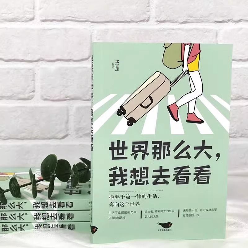 世界那么大我想去看看生活不止眼前的苟且还有诗和远方抛弃千篇一律的生活 奔向这个世界一本引领年轻人活出更精彩人生的书