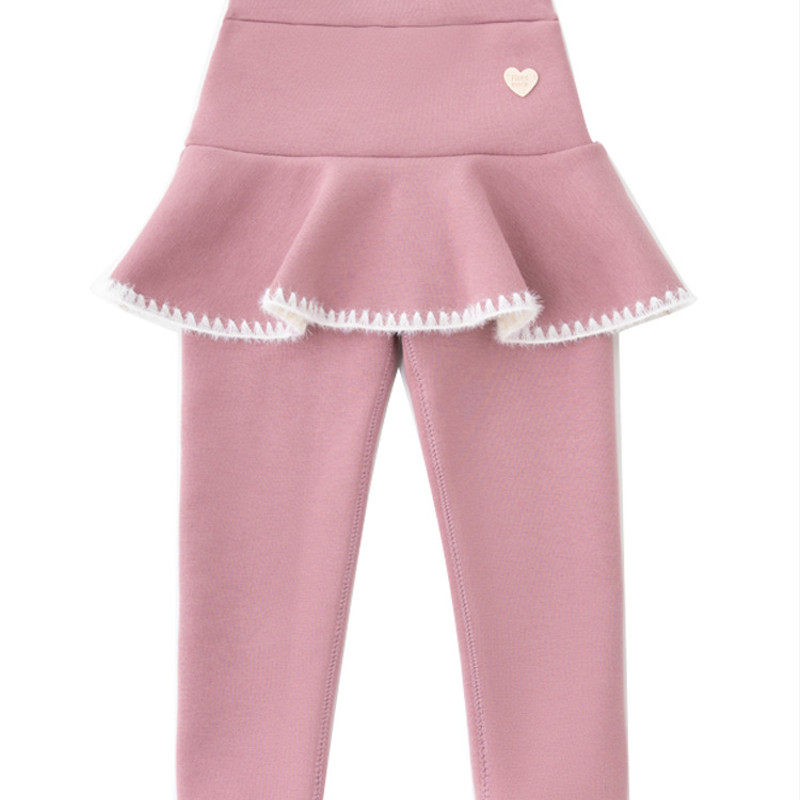 冬季新款女童时尚加绒高腰弹力打底裙裤保暖加厚中大童,淘宝优惠券,粉丝福利购,淘宝优惠卷