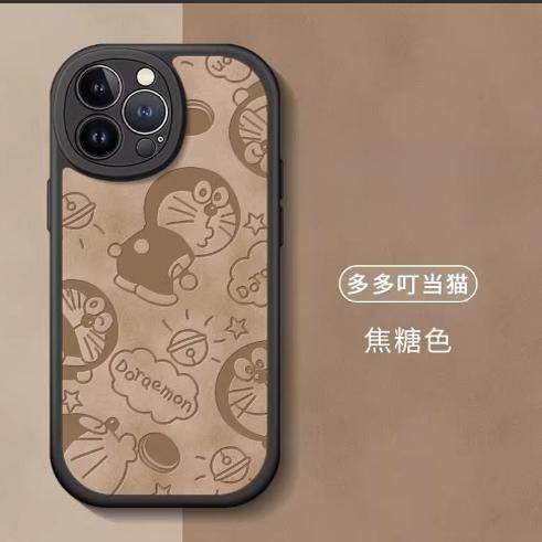 大皮卡适用华为nova10手机壳p50男女mate60荣耀90叮当猫70卡通60时尚nova12可爱x30小羊皮p40荣耀80ins风少女