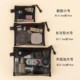 Transparent mesh file bag large capacity storage bag