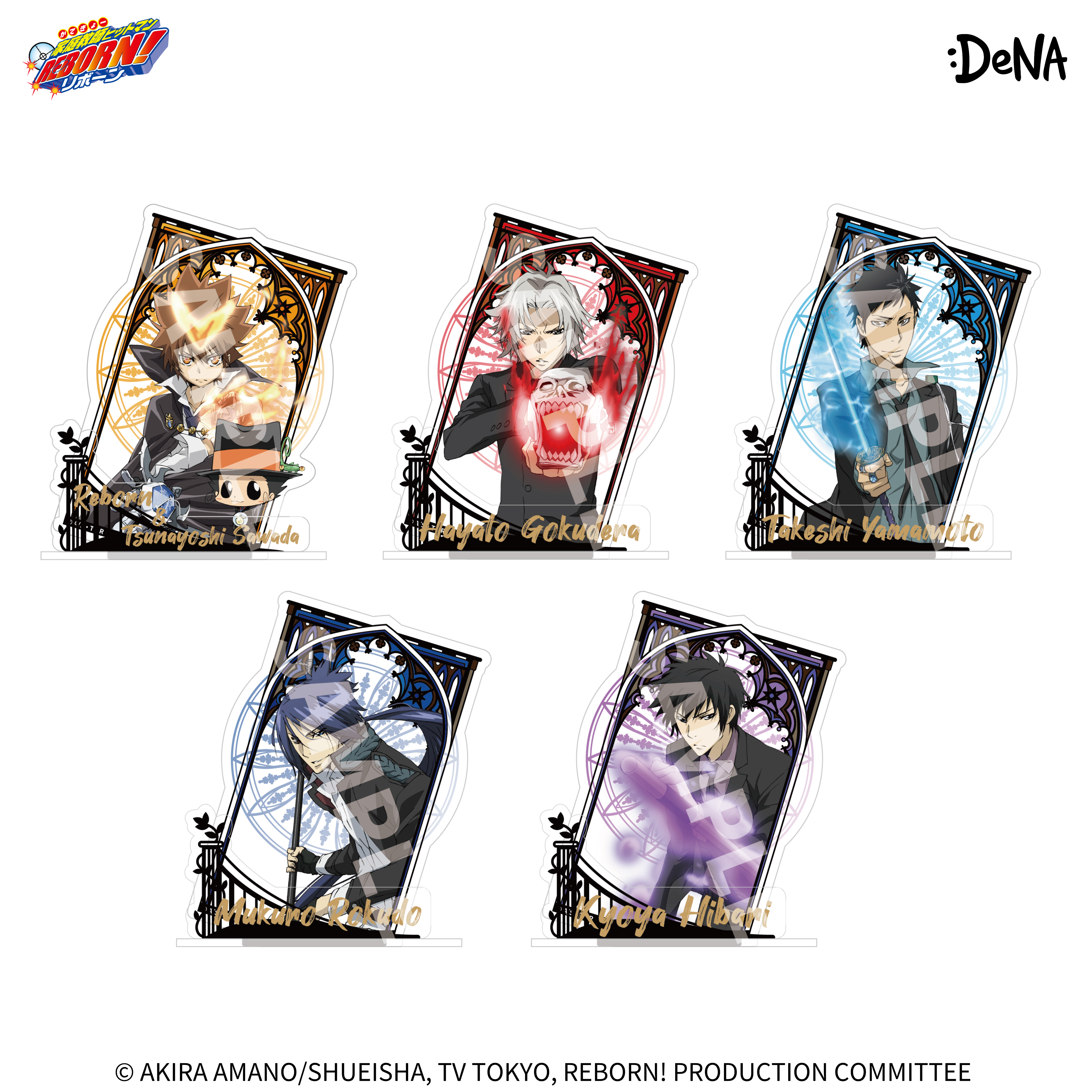【预售不保单】DeNA家庭教师HITMAN REBORN!-角色双插立牌\挂件,淘宝优惠券,粉丝福利购,淘宝优惠卷
