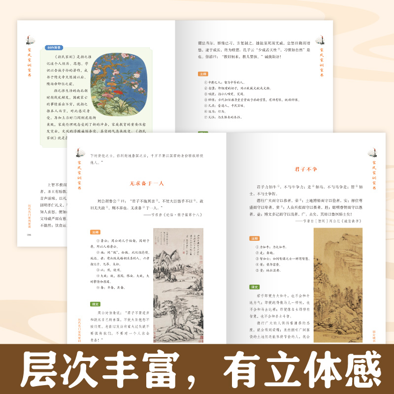 家风家训家书 修身齐家经典故事百读不厌的经典故事好故事树立好榜样好家风滋养好少年 青少年儿童读物成长励志书还原古圣先贤本色