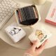 Cute cartoon multi-function card bag for women with large capacity