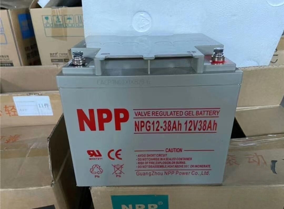 NPP胶体太阳能蓄电池12V7AH24AH38AH65AH100AH120AH150AH200A - 图1