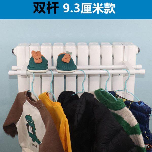 双柱暖气片晾衣架置物架晾晒挂衣架子挂钩家用散热器烘干凉衣神器,淘宝优惠券,粉丝福利购,淘宝优惠卷