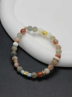 招财转运七彩色MMC手饰小众