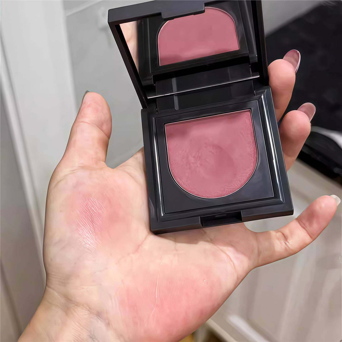 血色玫瑰红茶色！腮红膏爆款收缩色日常淡妆裸色粉色好用2026新款,淘宝优惠券,粉丝福利购,淘宝优惠卷