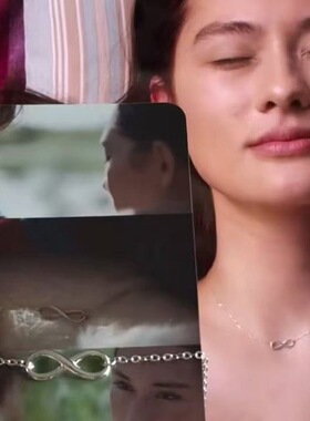 新美夏belly同款莫比乌斯无限符号项链原创设计小众不掉色锁骨链