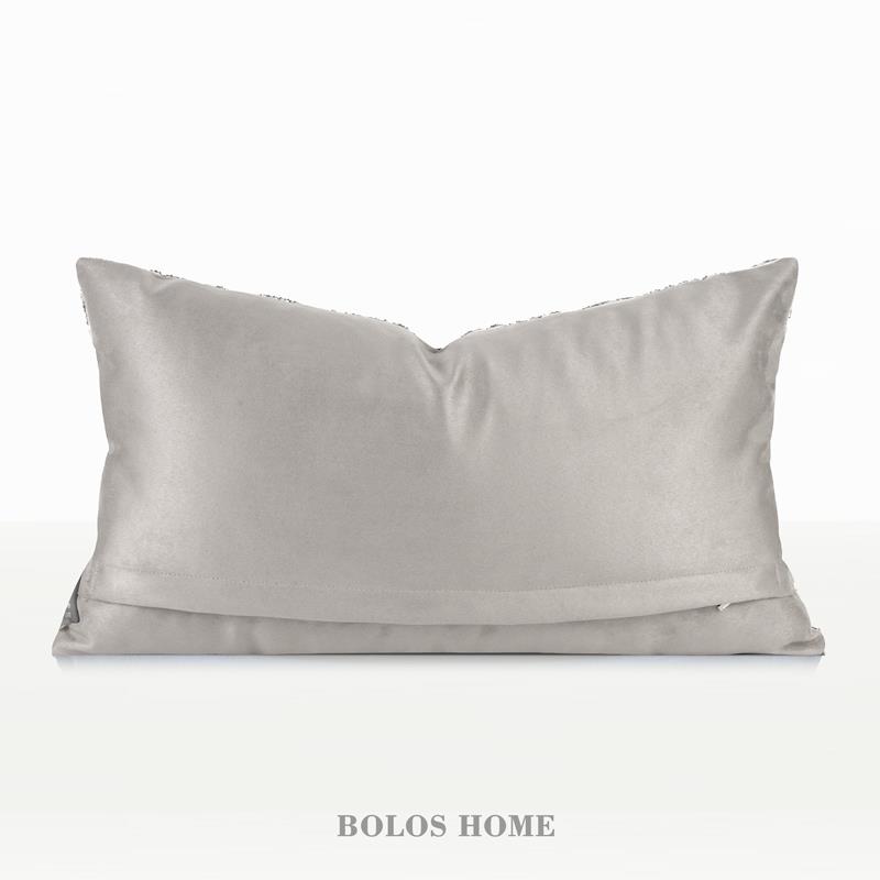 柏洛斯blig“日进斗金”手工钉珠重工奢华酒店别墅客厅沙发靠腰枕 - 图0