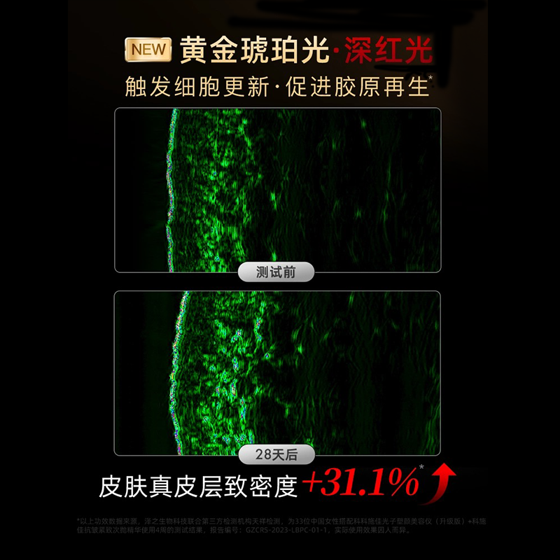 0紫外硅胶面罩美容仪LED红蓝光家用脸部嫩肤光子嫩肤面膜美容仪器 - 图1