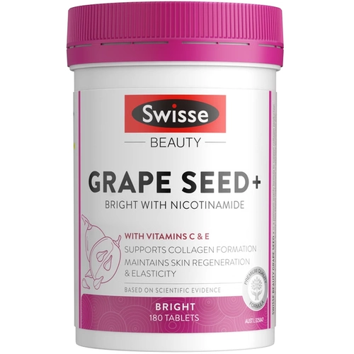 Swisse Grape Seed Seedling Таблетки всего тела пероральный никотинамид отбеливающий напиток внутренне для корректировки коллагена