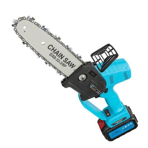 舒畅充电式电锯锂电大功率电链锯户外无线锯子伐木锯电动据链条锯 - 图3