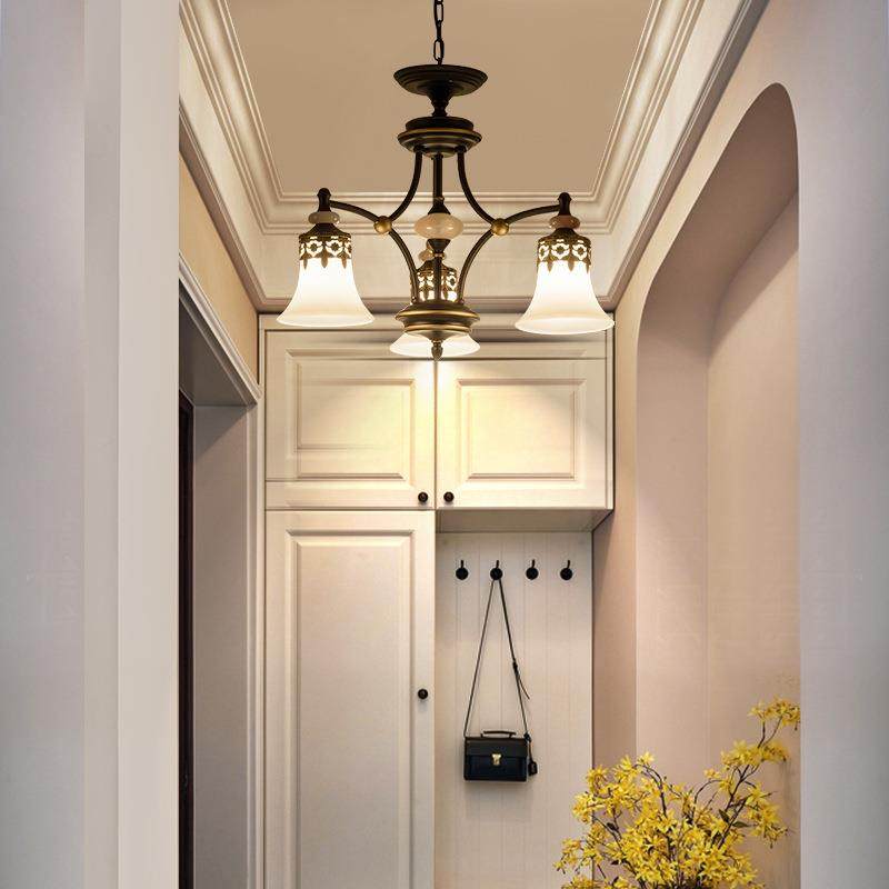 美式复古吊灯现代简约中古风南洋卧室餐厅灯具自建房别墅客厅吊灯,淘宝优惠券,粉丝福利购,淘宝优惠卷