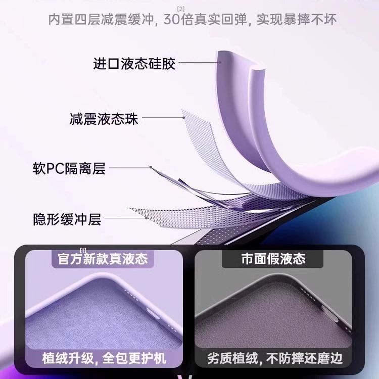 膜范适用红米k80手机壳k70新款14c保护壳红米k70pro全包镜头Turbo4液态50硅胶r红米k60软壳4/k80pro至尊30女+ - 图2
