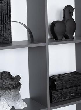 中式样板间客厅摆件书房茶室摆设家俱展厅高级感陶瓷创意软装饰品