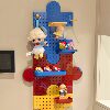 No punching hole board storage rack wall hanging student dormitory bedroom style pen holder storage rack decorative hook