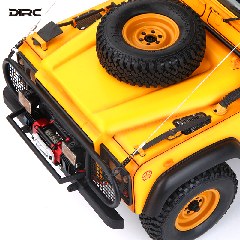 D1RC 大扭力双电机绞盘 7075铝合金铰盘   TRX-4 坦克300 易控 - 图2