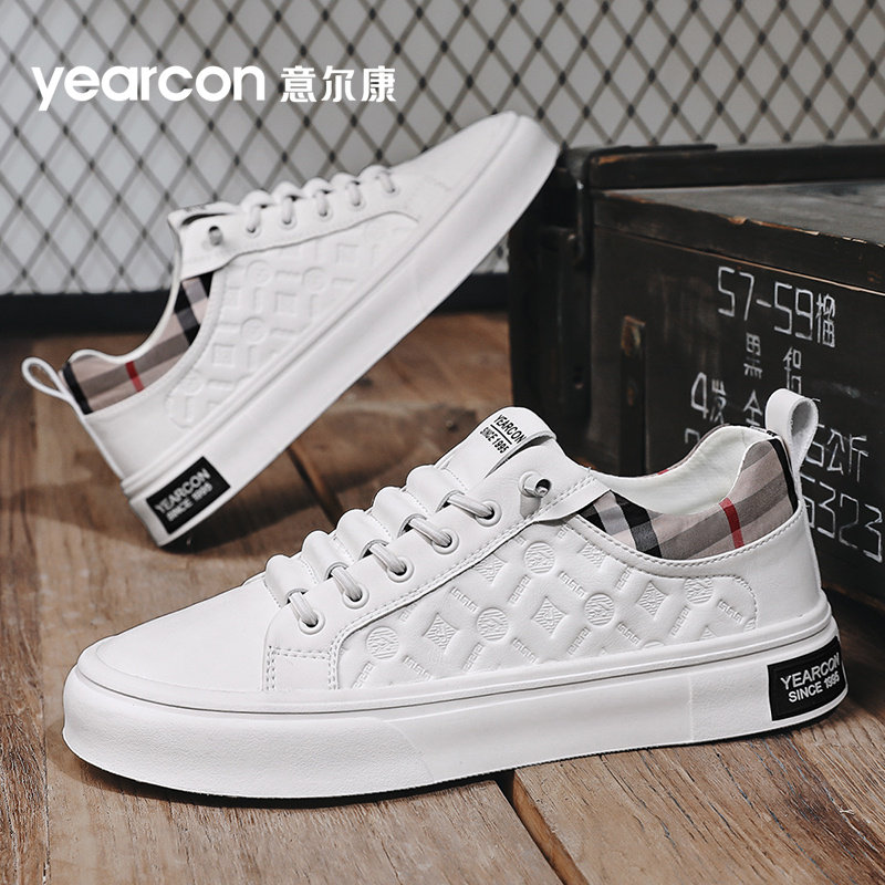 意尔康男鞋2026新款秋冬季男士一脚蹬爆款小白透气休闲薄款板鞋子,淘宝优惠券,粉丝福利购,淘宝优惠卷