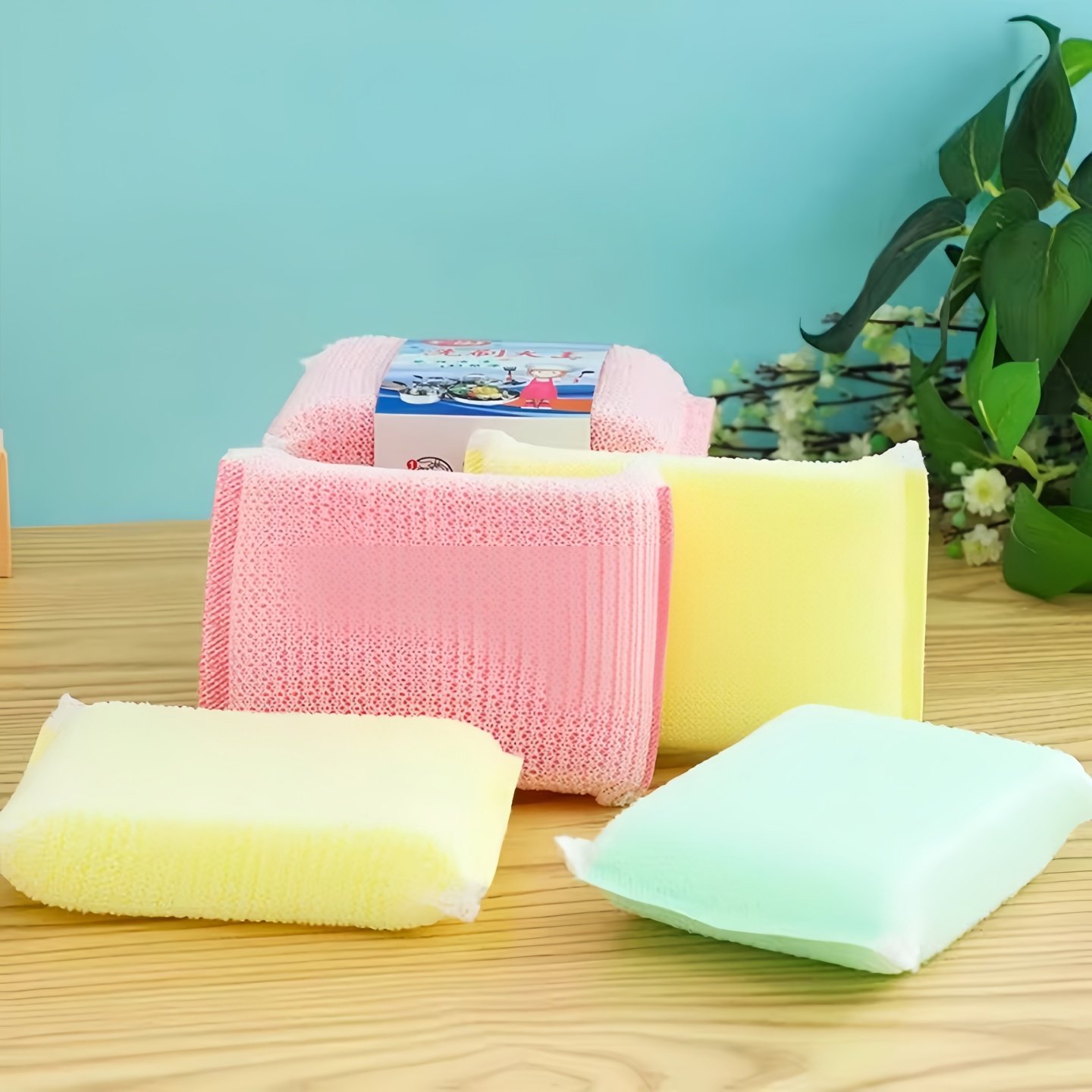 洗碗擦清洁块加厚海绵洗碗刷抹布强强效去污不伤锅具厨房清洁用品,淘宝优惠券,粉丝福利购,淘宝优惠卷