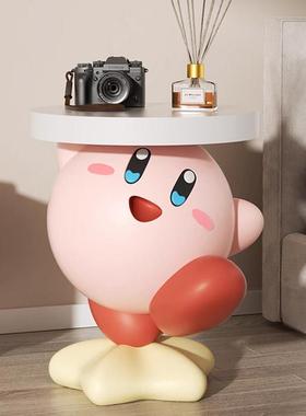 星之卡比创意桌面零食收纳摆件茶几卧室床头柜高级乔迁礼物装饰品