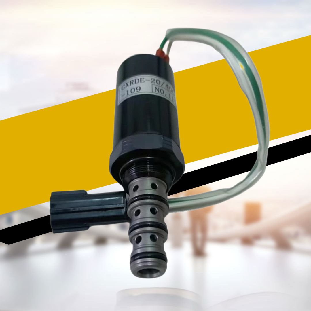 挖掘机沃尔沃EC210 240 290 360 480B/D川崎液压泵大泵比例电磁阀 - 图0