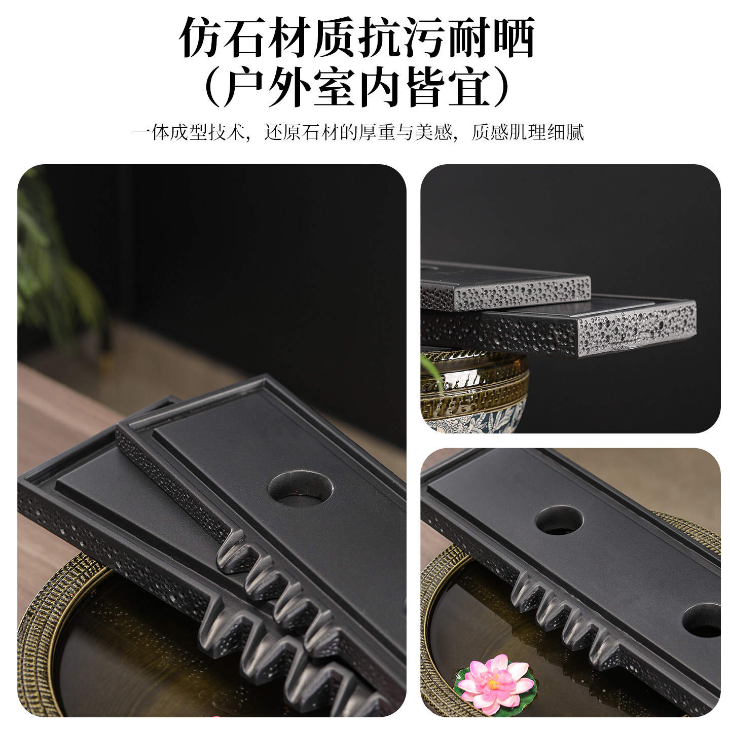 流水摆件循环水古法生态鱼缸瀑布造景全套陶瓷陶罐生财养鱼过滤器,淘宝优惠券,粉丝福利购,淘宝优惠卷