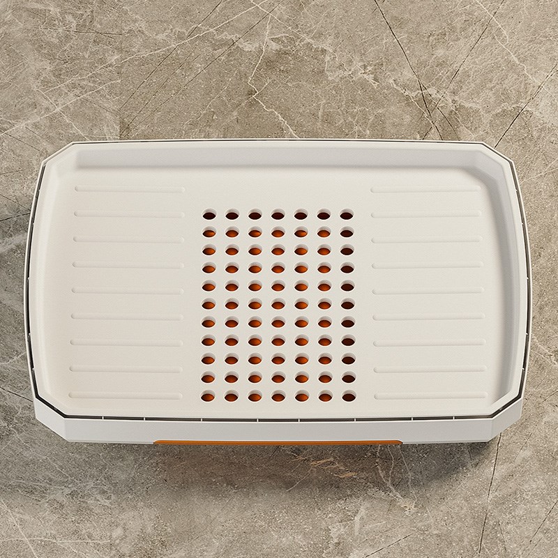 厨房碗架收纳沥水架新款2024家橱柜碗架内置碗柜带盖碗盘箱沥水碗 - 图1