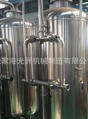 水处理地下水泥沙过滤多介质净水器前置净水器2吨石英砂过滤器