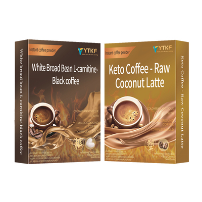 YTKF White Kidney Beans Black Coffee独立包装官方旗舰店正品-A