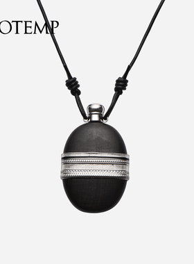 cotemp黑檀木款酒壶项链