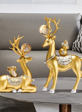 新中式家居酒柜高级感摆件客厅办公室桌面工艺品摆设乔迁开业