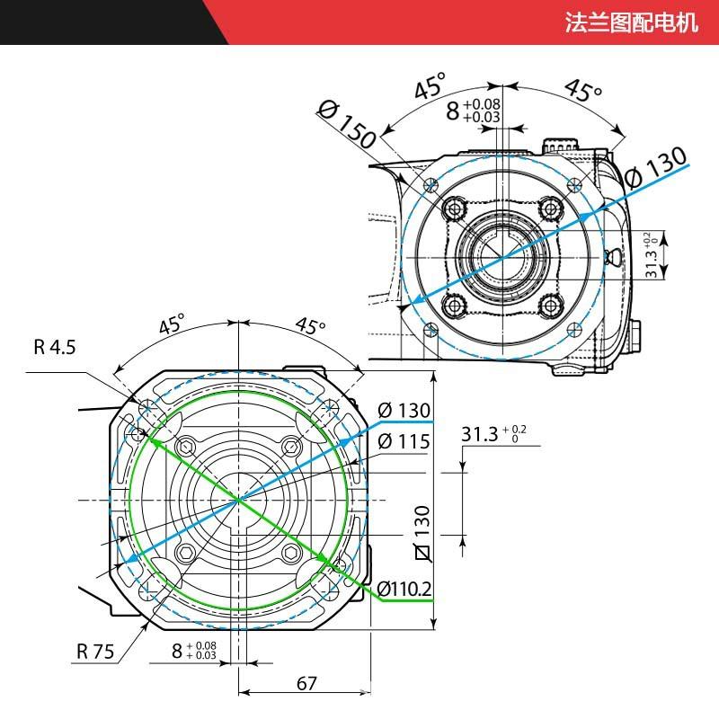 ARRR15.20C配电机高压清洗机配件洗车机泵头陶瓷柱塞泵高压泵 - 图2