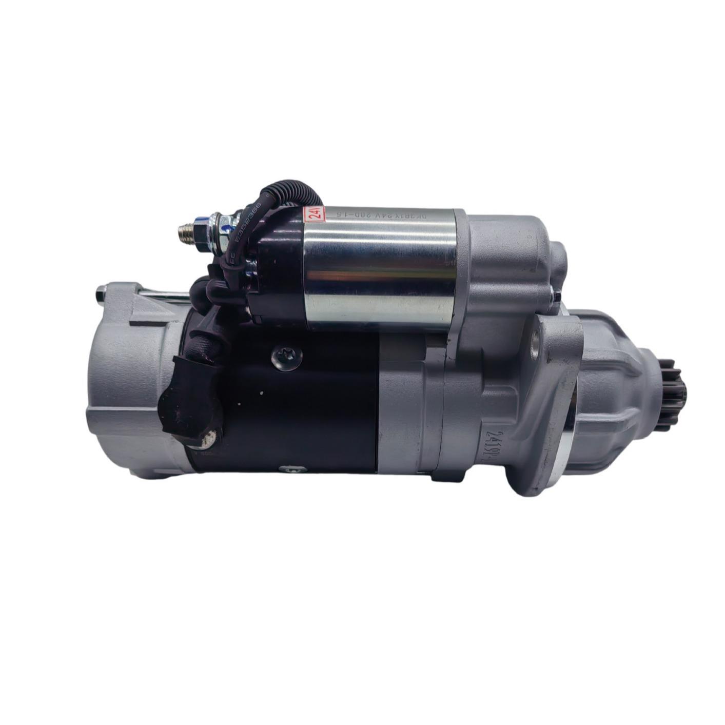 中联重科叉车配件3.5-5吨FD50锡柴CA4DF3发动机起动机启动器马达 - 图0