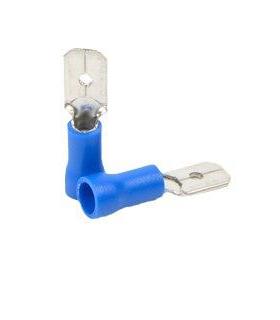 乐清直销冷压公母端头MDD2-250公预绝缘插片冷压接线端子