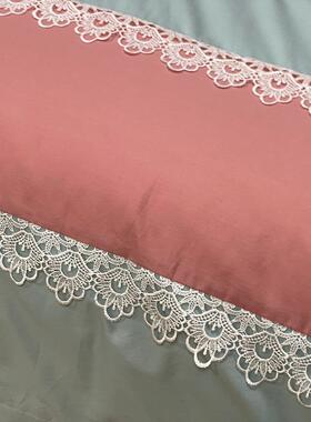 现代家具展厅公主风软装床品多件套样板房间女孩房床上用品套件