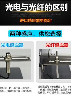 厂价直销自动标签剥离机不干胶贴纸条码分离器计数撕标机包邮