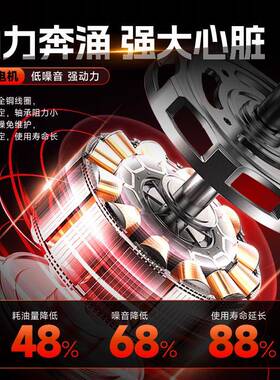 静音户外汽发电油机22v大功率0小型便携式8/10K0W单相22v三相EMP3