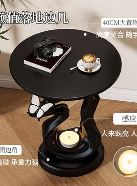 抽象蝴蝶雕塑落地边几工夜灯摆件酒居店客厅书房家软BJ2369饰装品