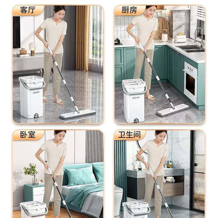 204新RNH款拖把家用一拖布净拖免手洗懒人平板拖2墩布桶地,淘宝优惠券,粉丝福利购,淘宝优惠卷