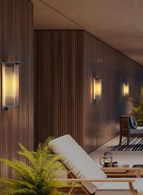 户外壁灯太阳能庭院灯别墅外墙防水室外大门柱子露台花园阳台壁灯