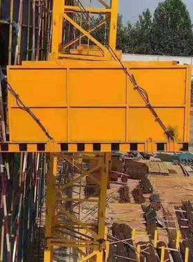 供应卸料平台建筑工地高空作业平台吊篮卸料托运可拆卸落地式平台