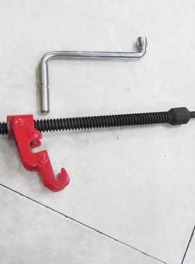 铁路螺杆人力紧固器铁路工务器材紧闸器钢丝绳防溜紧固器