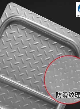 奥城静音钢板车全钢板拉货车平板车固定手把推车四轮拖车