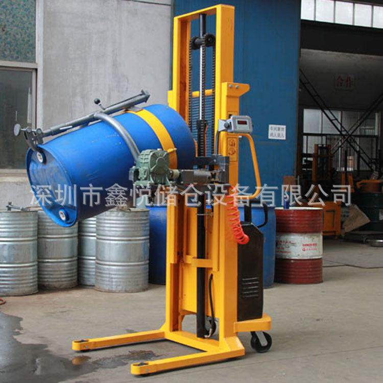 双门架防爆半电动油桶翻转车电子称电动油桶车气动油桶堆高车,淘宝优惠券,粉丝福利购,淘宝优惠卷