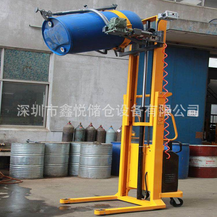 双门架防爆半电动油桶翻转车电子称电动油桶车气动油桶堆高车,淘宝优惠券,粉丝福利购,淘宝优惠卷