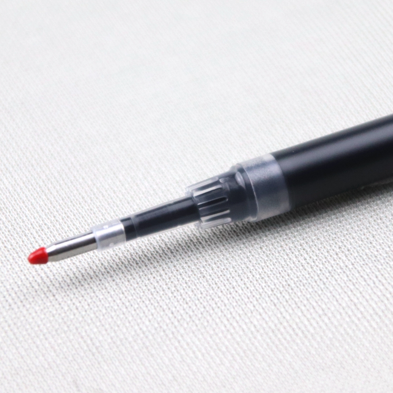 Morning Light Carbon Black Large Capacity 2100 Press Bullet Gel Pen Refill 0.5mm Large Ink King Small Decibel